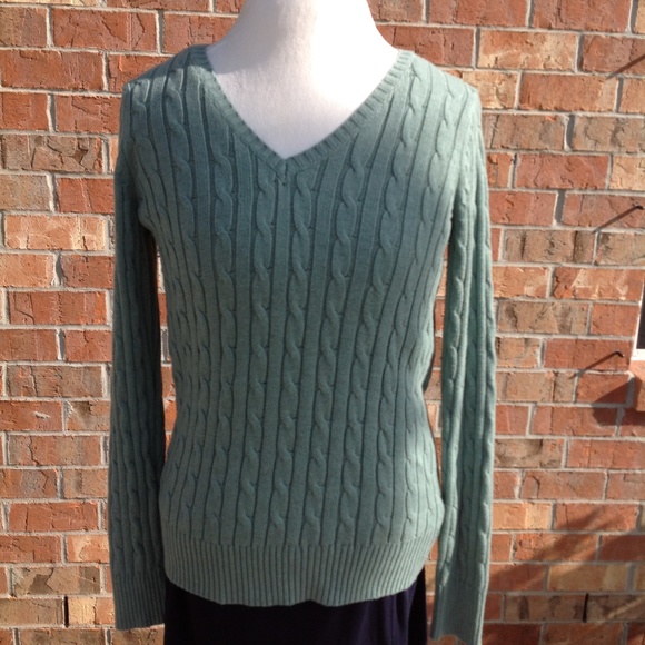 St John's Bay Sweaters - St John's Bay Woman Size Medium Cable Sweater